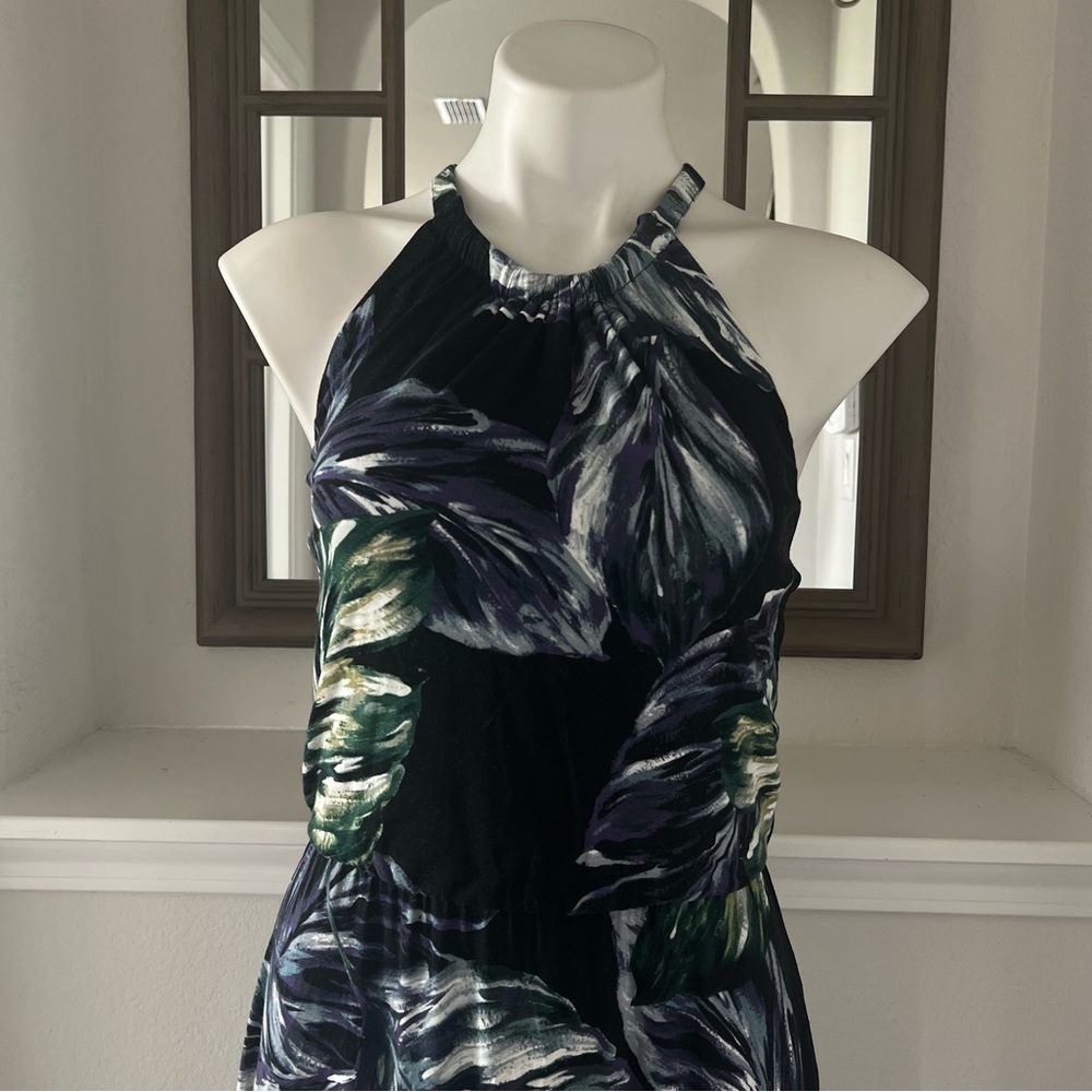 Anthropologie’s Cynthia Rowley Tiered Halter Maxi Dress Size S New w/Tag - Picture 6 of 10